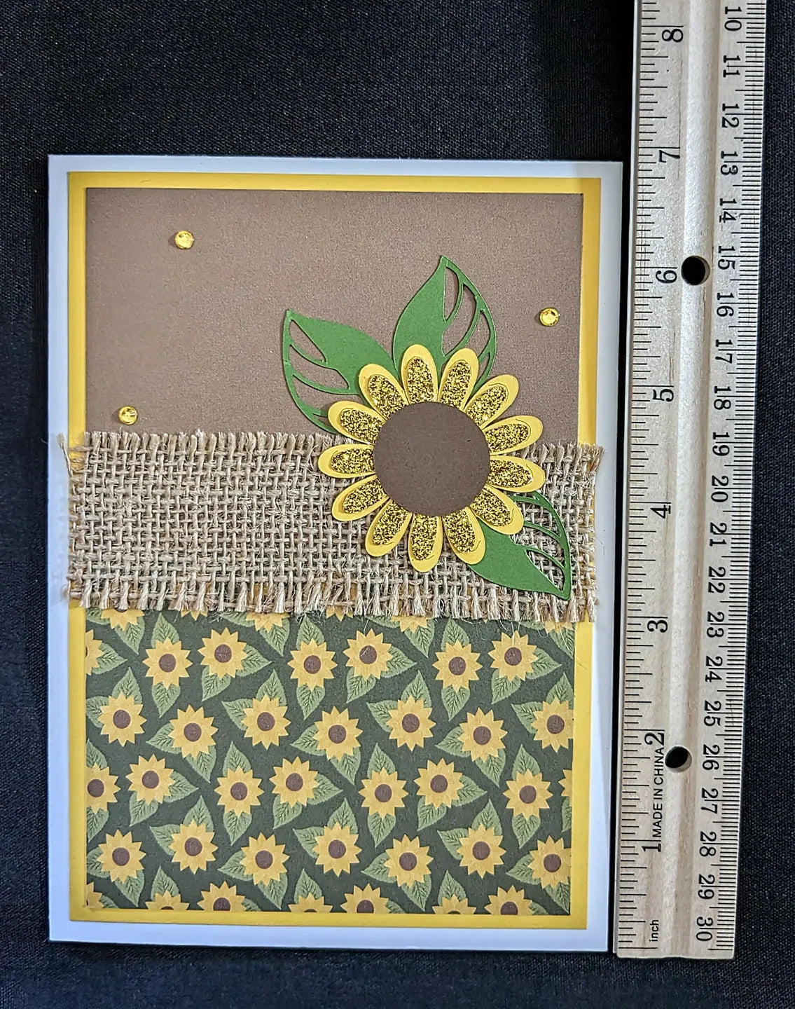 Sunflower Card