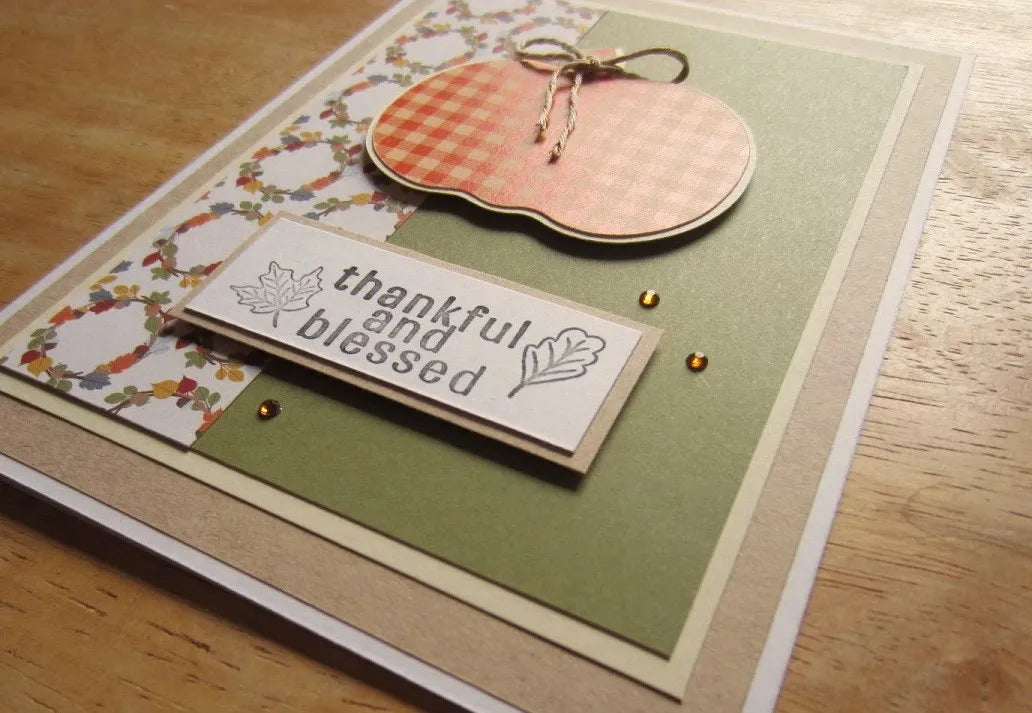 Thankful and Blessed Card