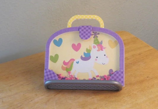Unicorn Birthday Gift Card Holder