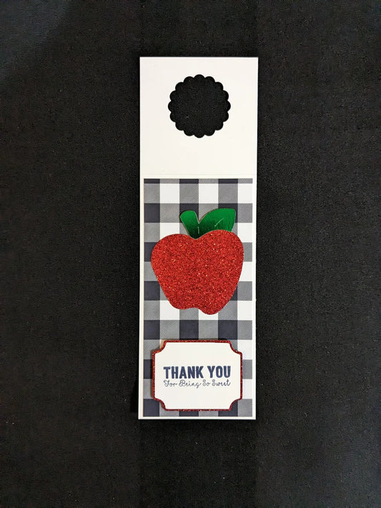Apple Thank You Bottle Gift Tag
