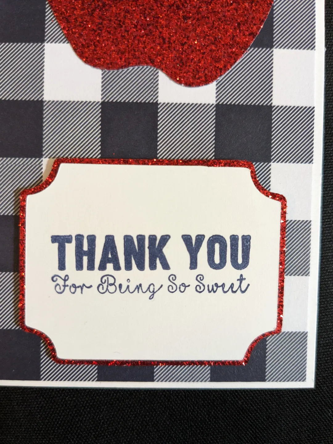 Apple Thank You Bottle Gift Tag