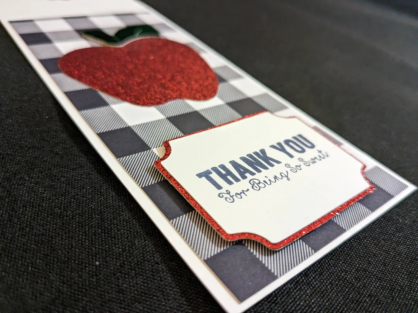 Apple Thank You Bottle Gift Tag