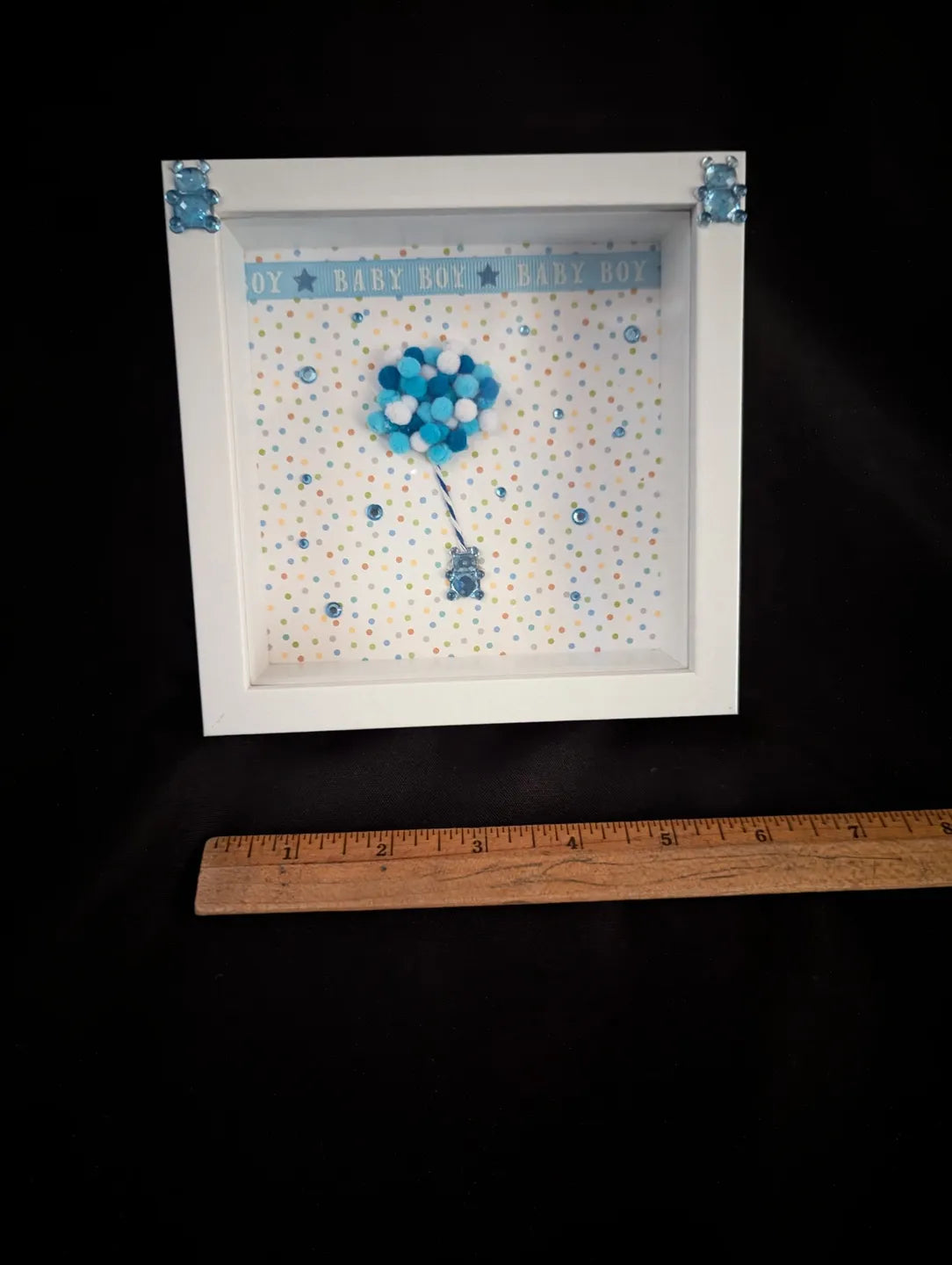 Baby Boy Shadow Box / Shelf Sitter