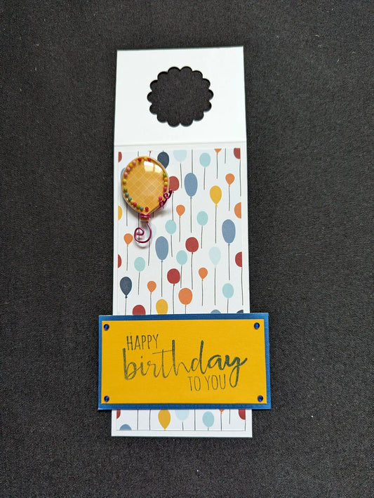 Birthday Bottle Gift Tag