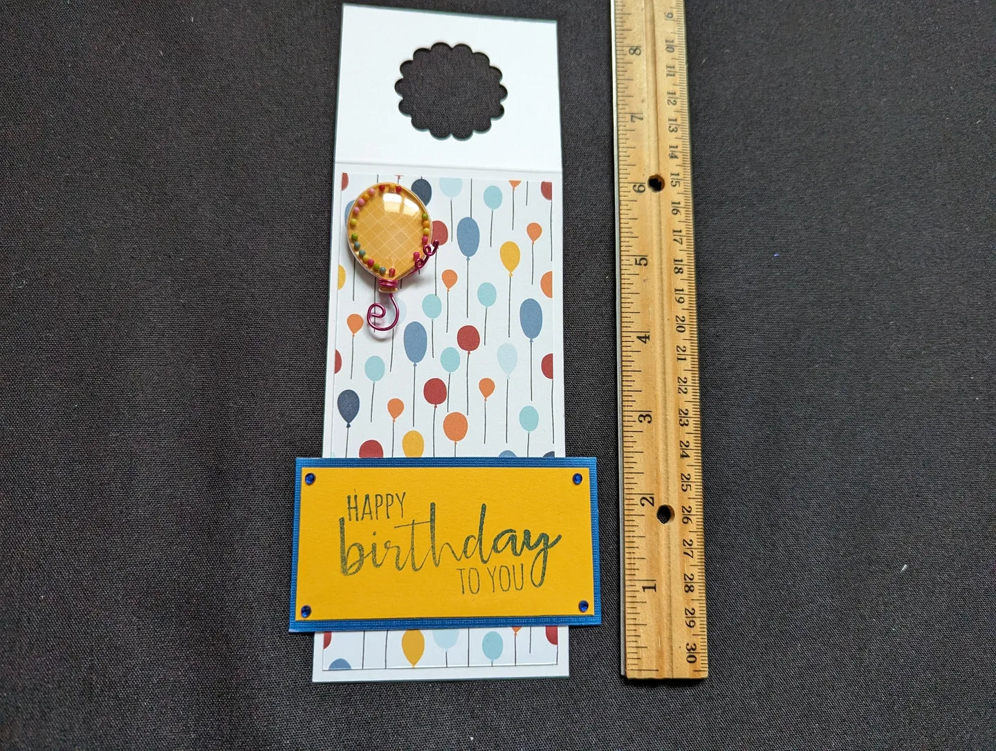 Birthday Bottle Gift Tag