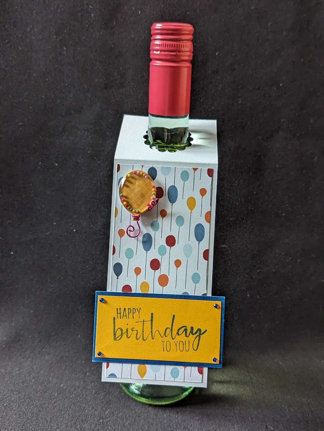 Birthday Bottle Gift Tag