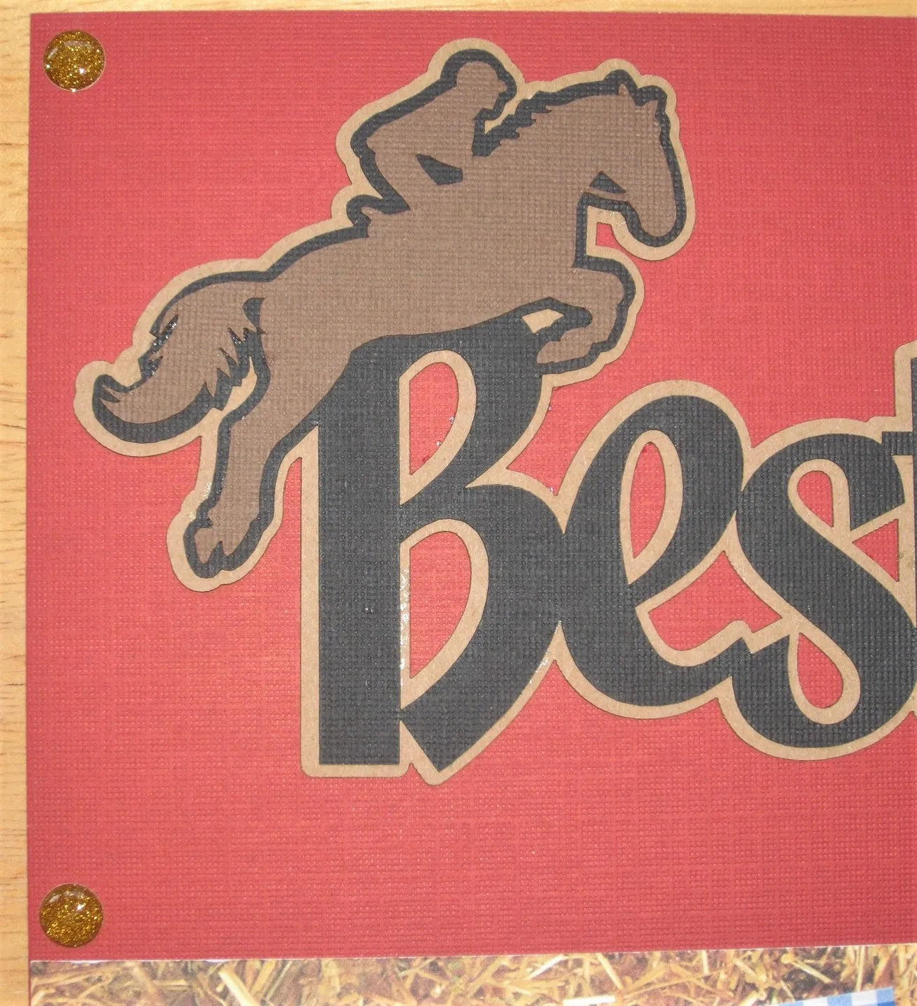Best of Show Scrapbook Page