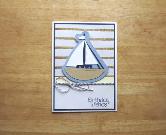 Nautical Birthday Card