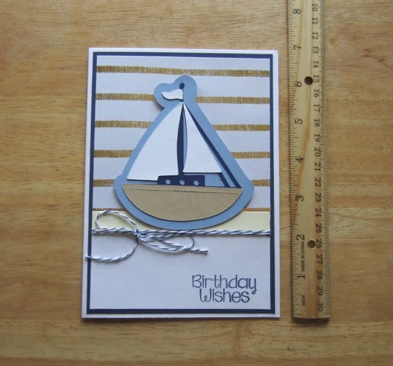 Nautical Birthday Card
