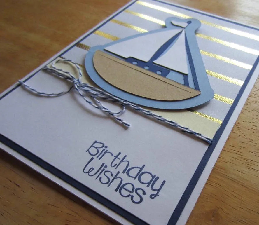 Nautical Birthday Card