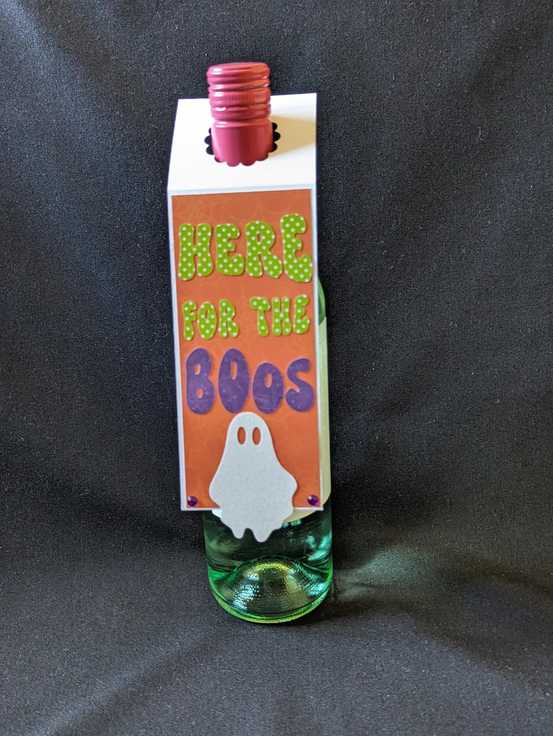 Halloween Bottle Gift Tag
