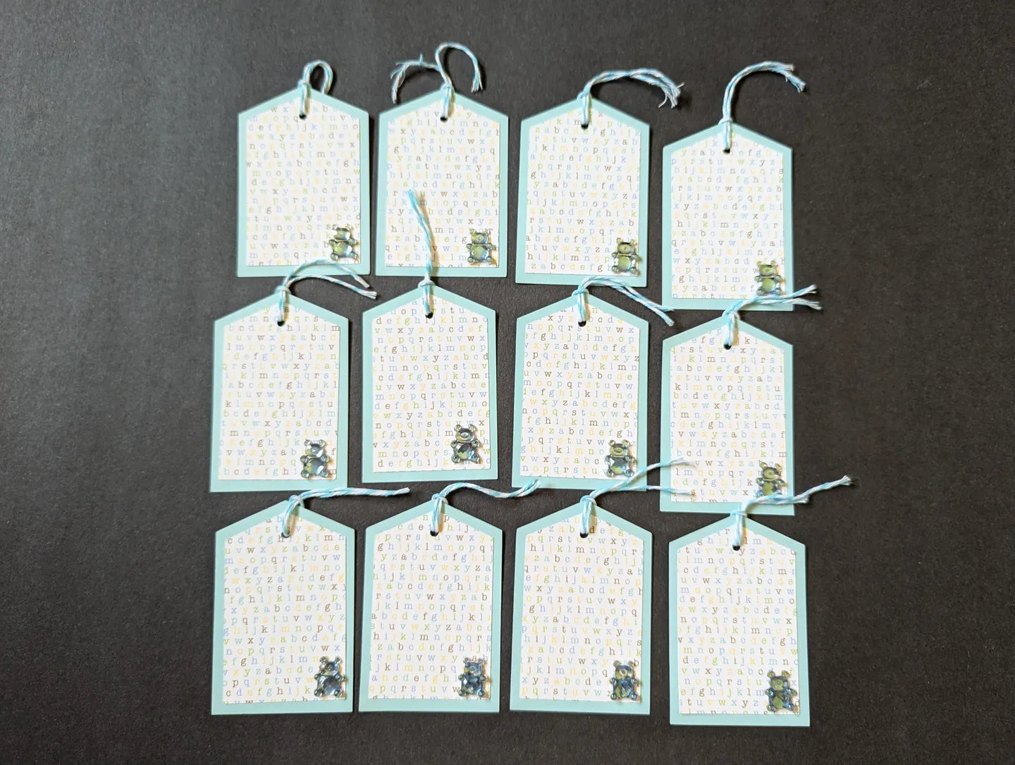 Baby Boy Gift Tags (Set of 12)
