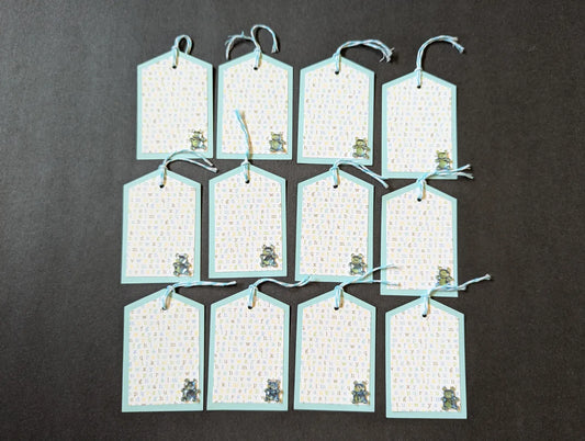 Baby Boy Gift Tags (Set of 12)