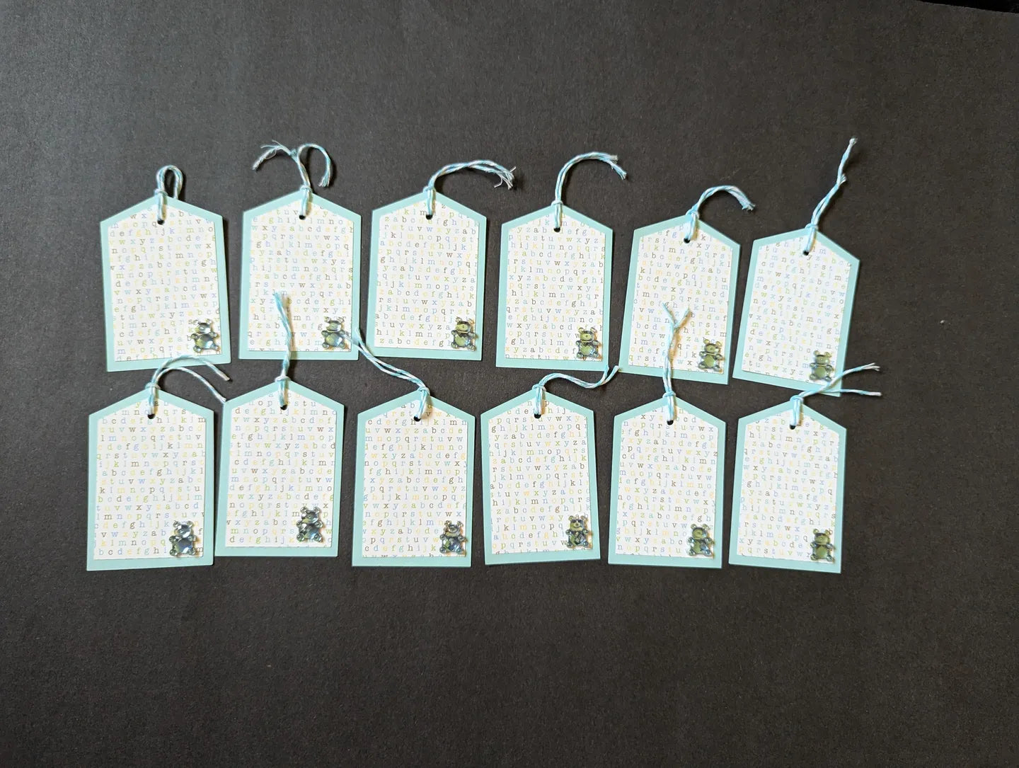 Baby Boy Gift Tags (Set of 12)