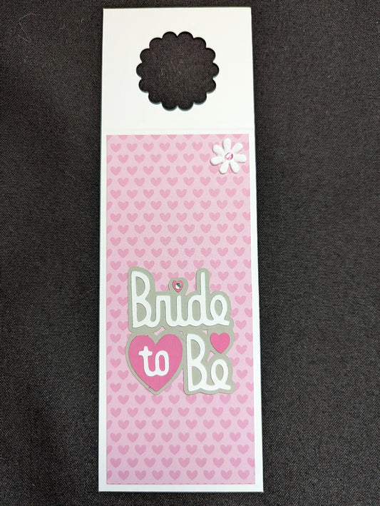Bride to Be Bottle Gift Tag