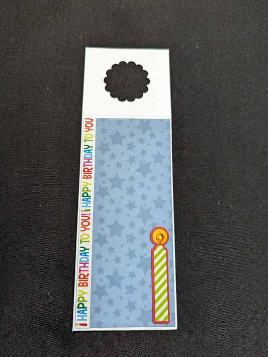 Birthday Bottle Gift Tag