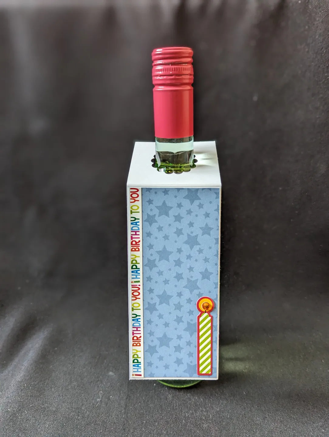 Birthday Bottle Gift Tag