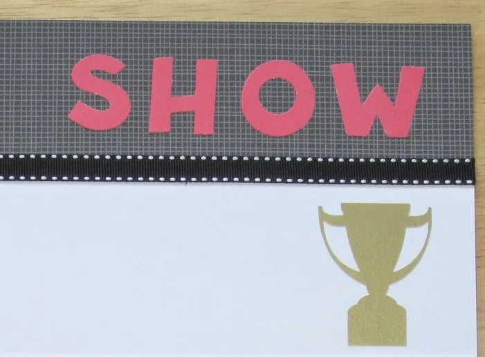 Car Show Scrapbook Page