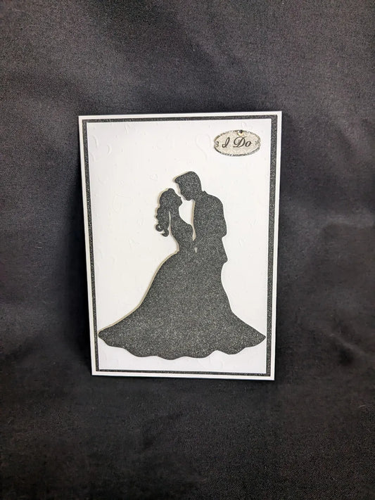 Dancing Couple Wedding Card