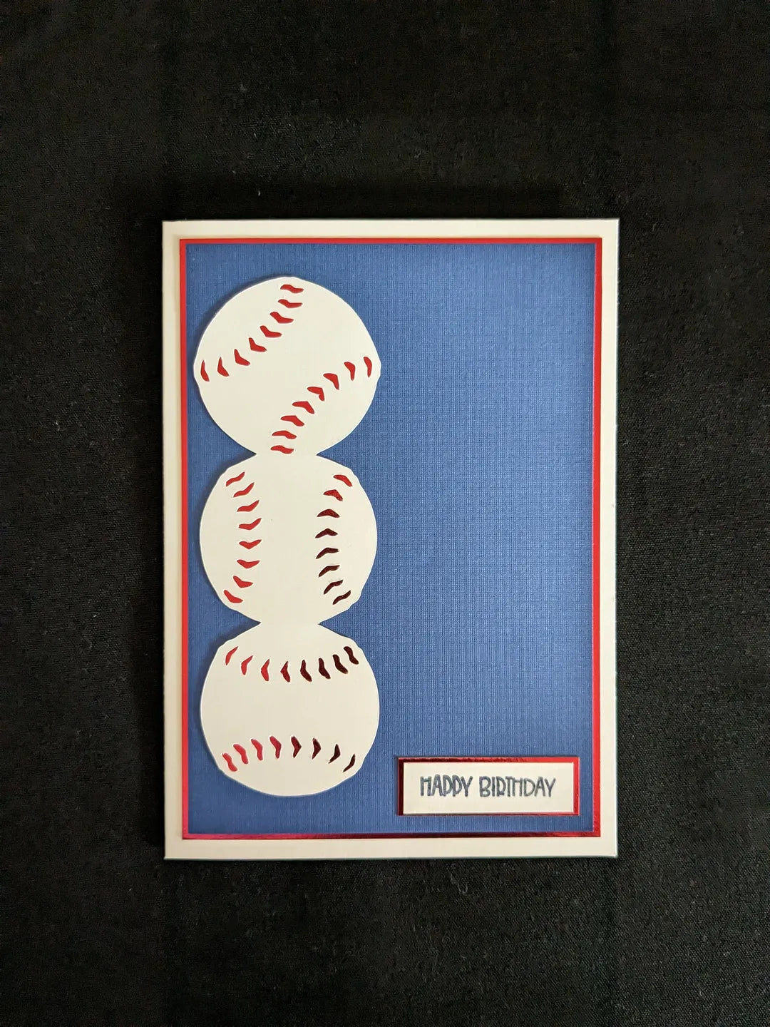 Baseball Birthday Card