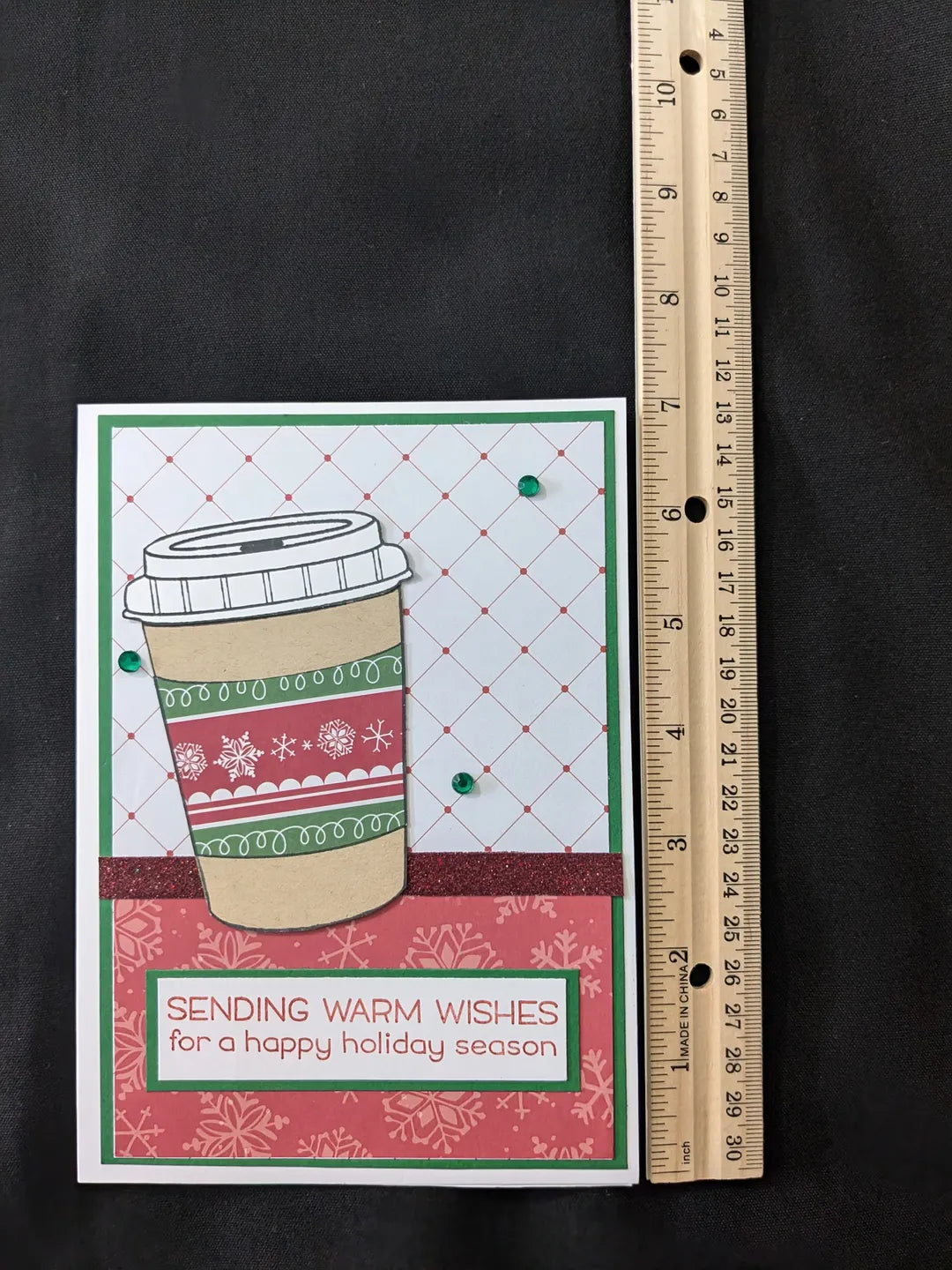 Christmas Coffee Cup Card