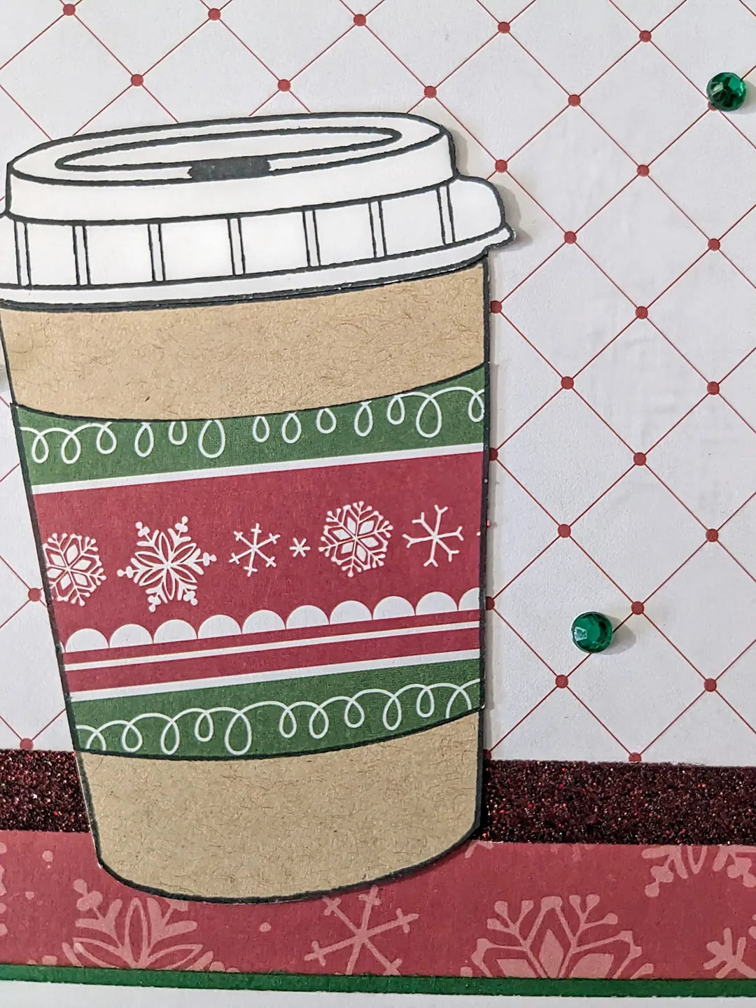 Christmas Coffee Cup Card