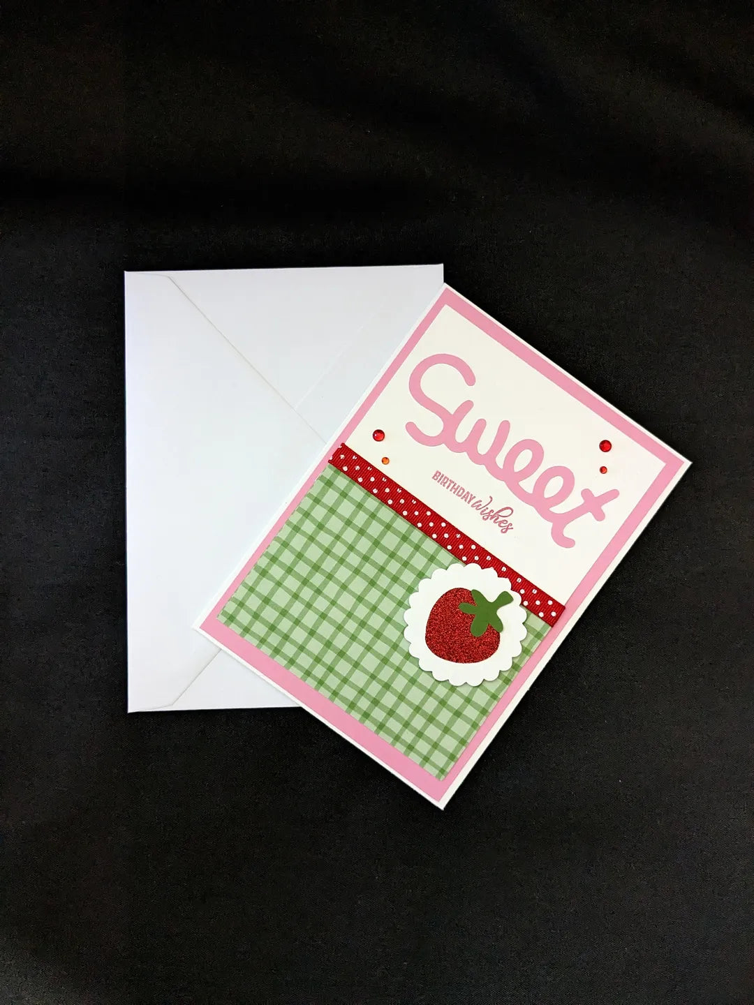 Sweet Strawberry Birthday Card