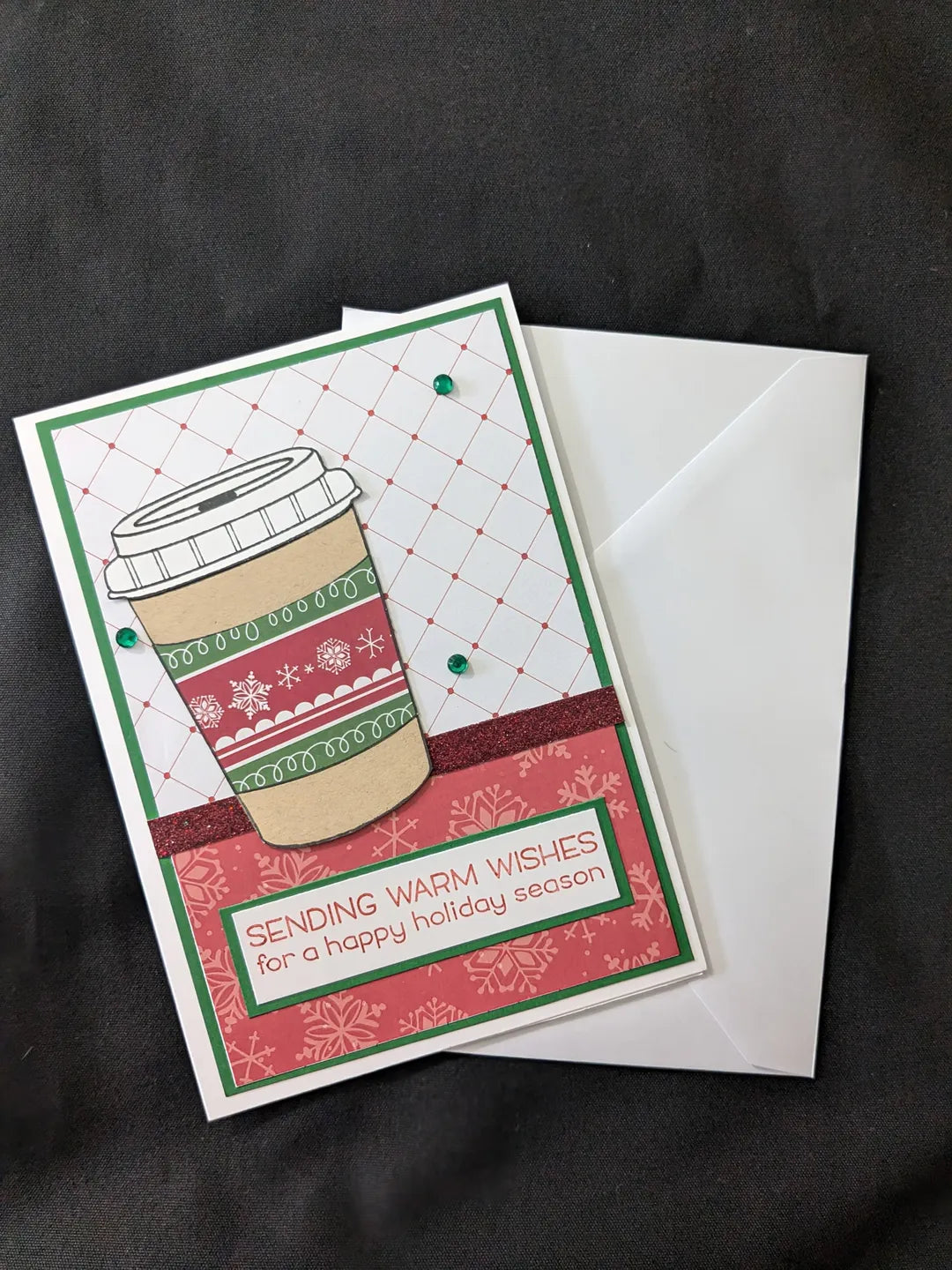 Christmas Coffee Cup Card