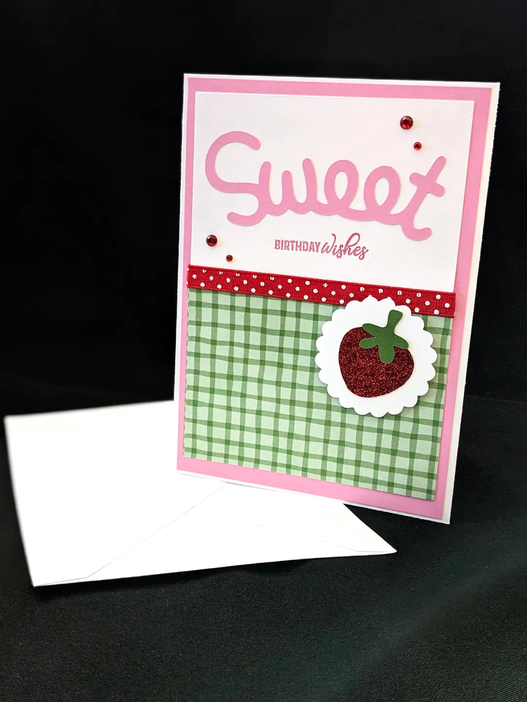 Sweet Strawberry Birthday Card