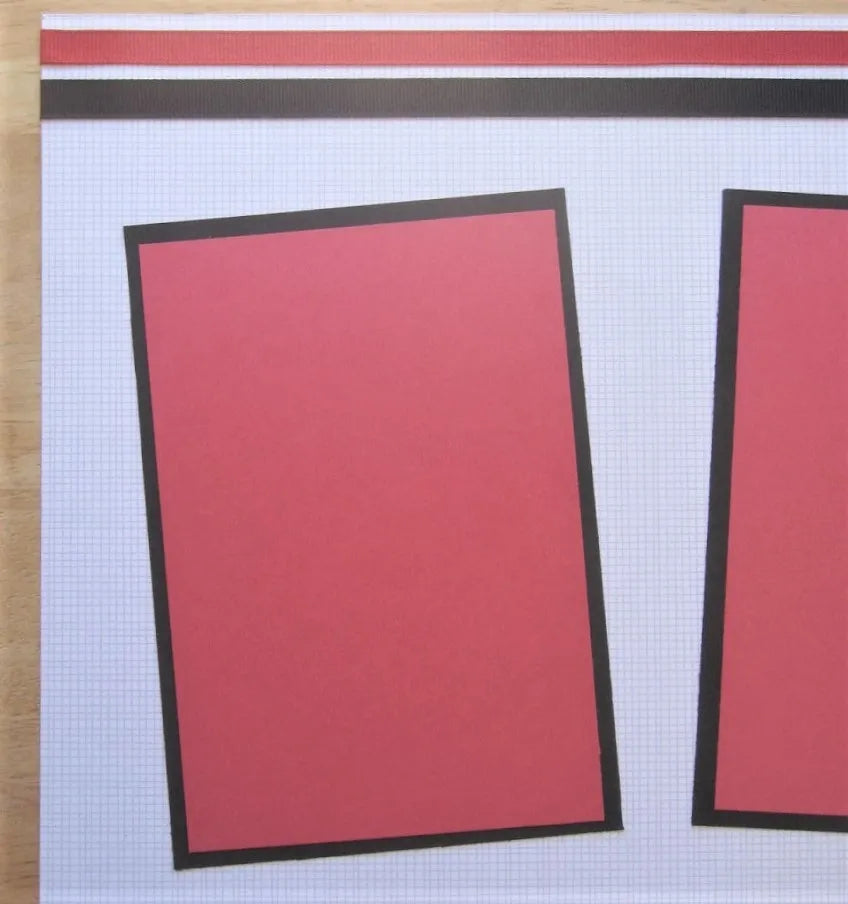 Card Games Scrapbook Page