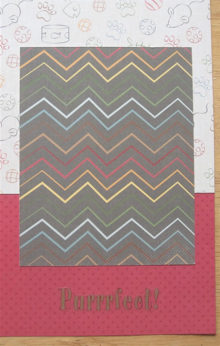 Cat Scrapbook Page