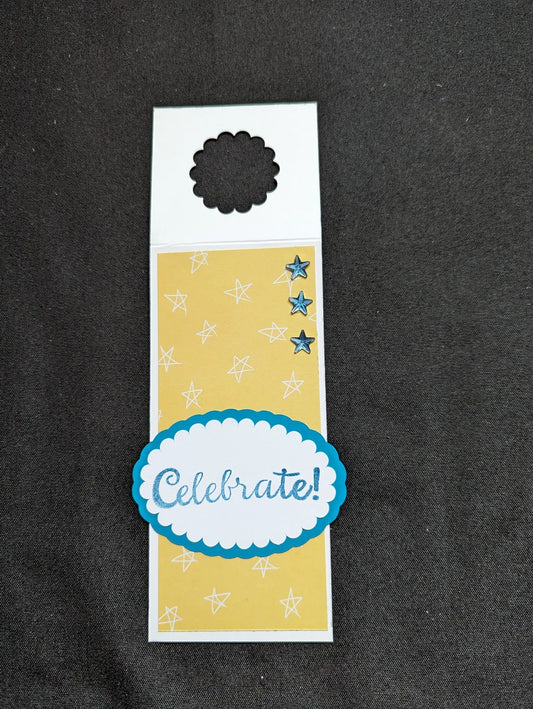 Celebrate Bottle Gift Tag