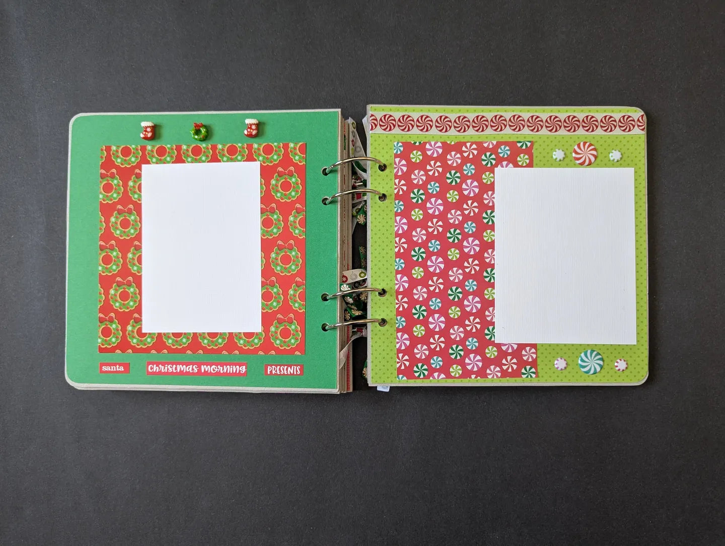 Christmas Chipboard Album