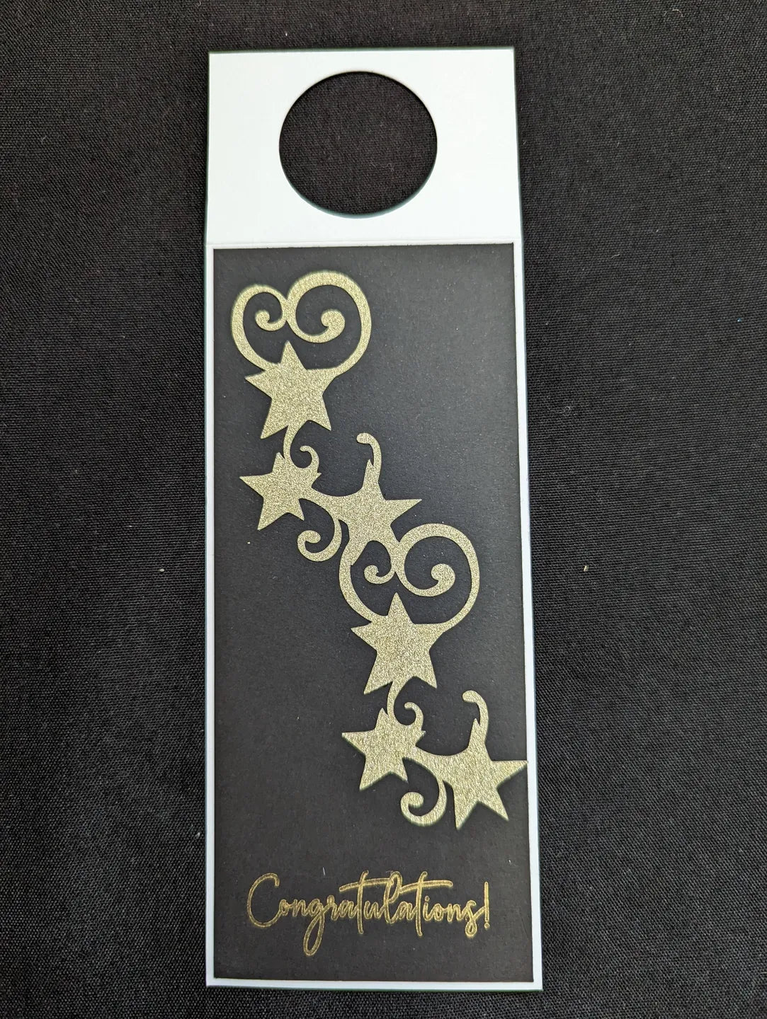 Congratulations Bottle Gift Tag