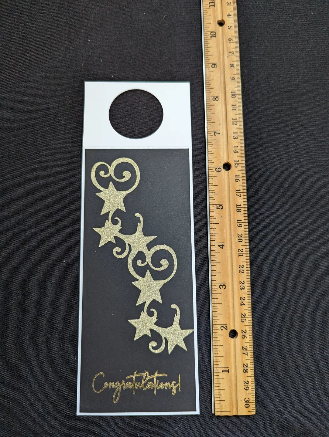 Congratulations Bottle Gift Tag