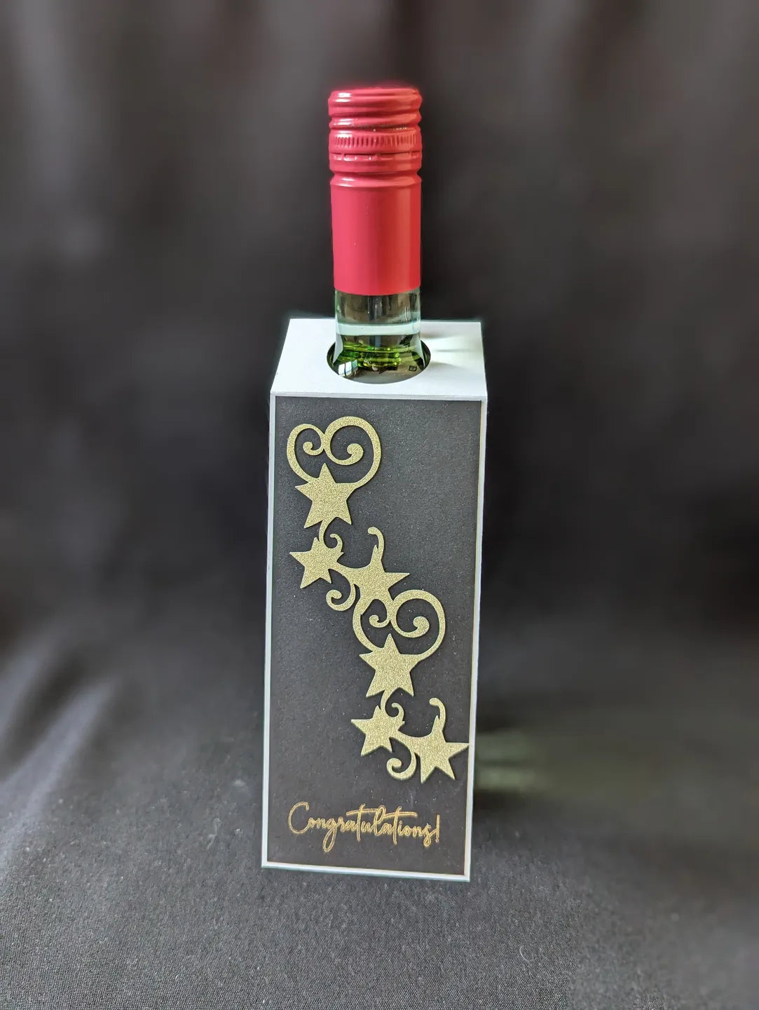 Congratulations Bottle Gift Tag