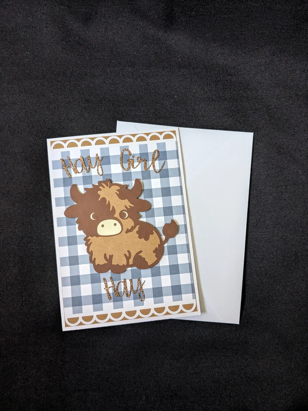 Highland Cow Card