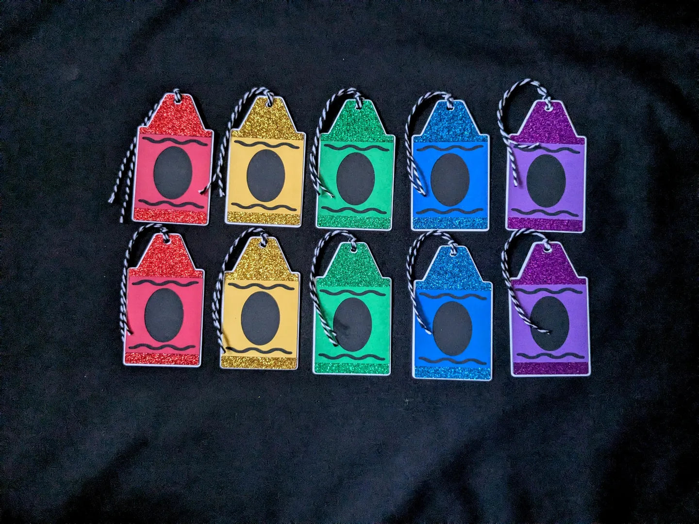Crayon Gift Tags (Set of 10)