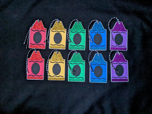 Crayon Gift Tags (Set of 10)