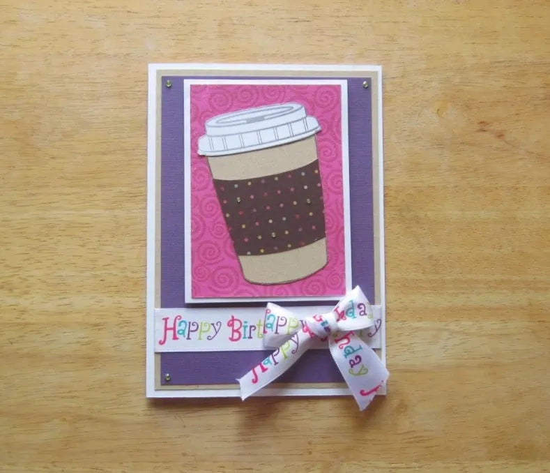 Happy Birthday Coffee Card