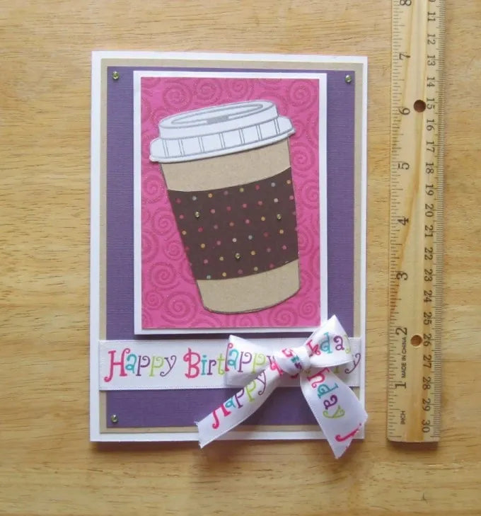 Happy Birthday Coffee Card