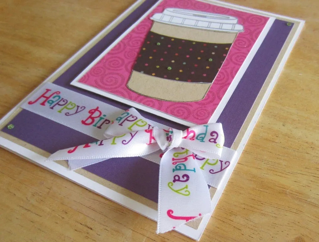 Happy Birthday Coffee Card