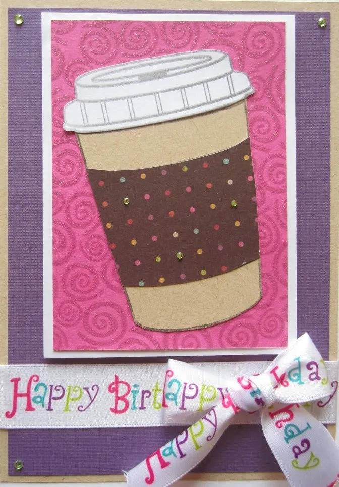Happy Birthday Coffee Card