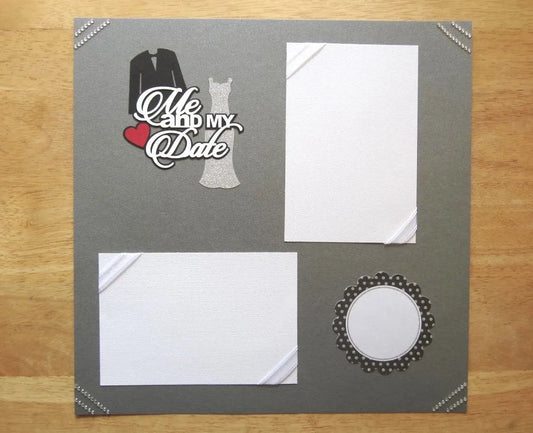 Prom/Homecoming Scrapbook Page