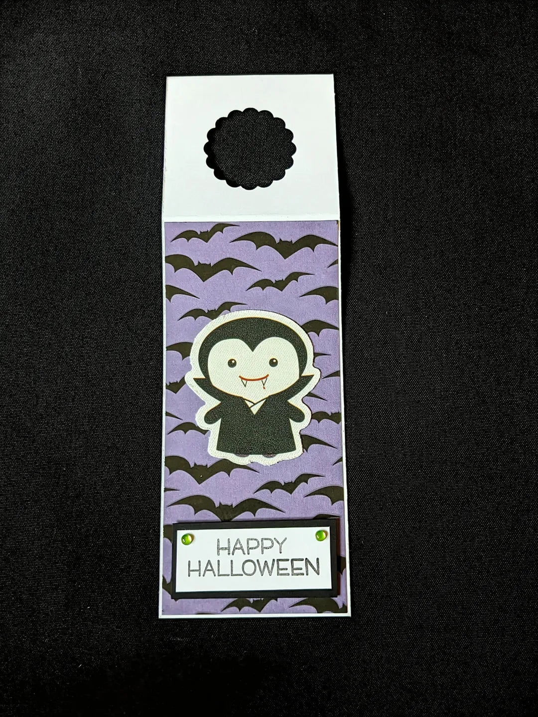 Halloween Bottle Gift Tag