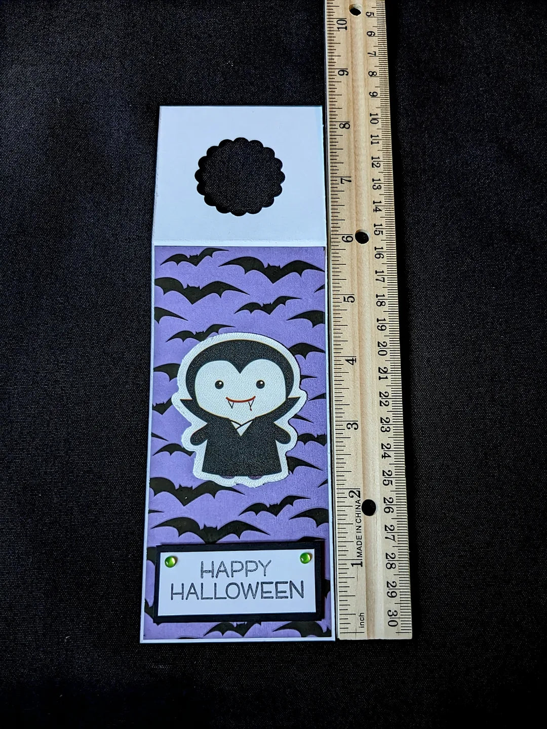 Halloween Bottle Gift Tag