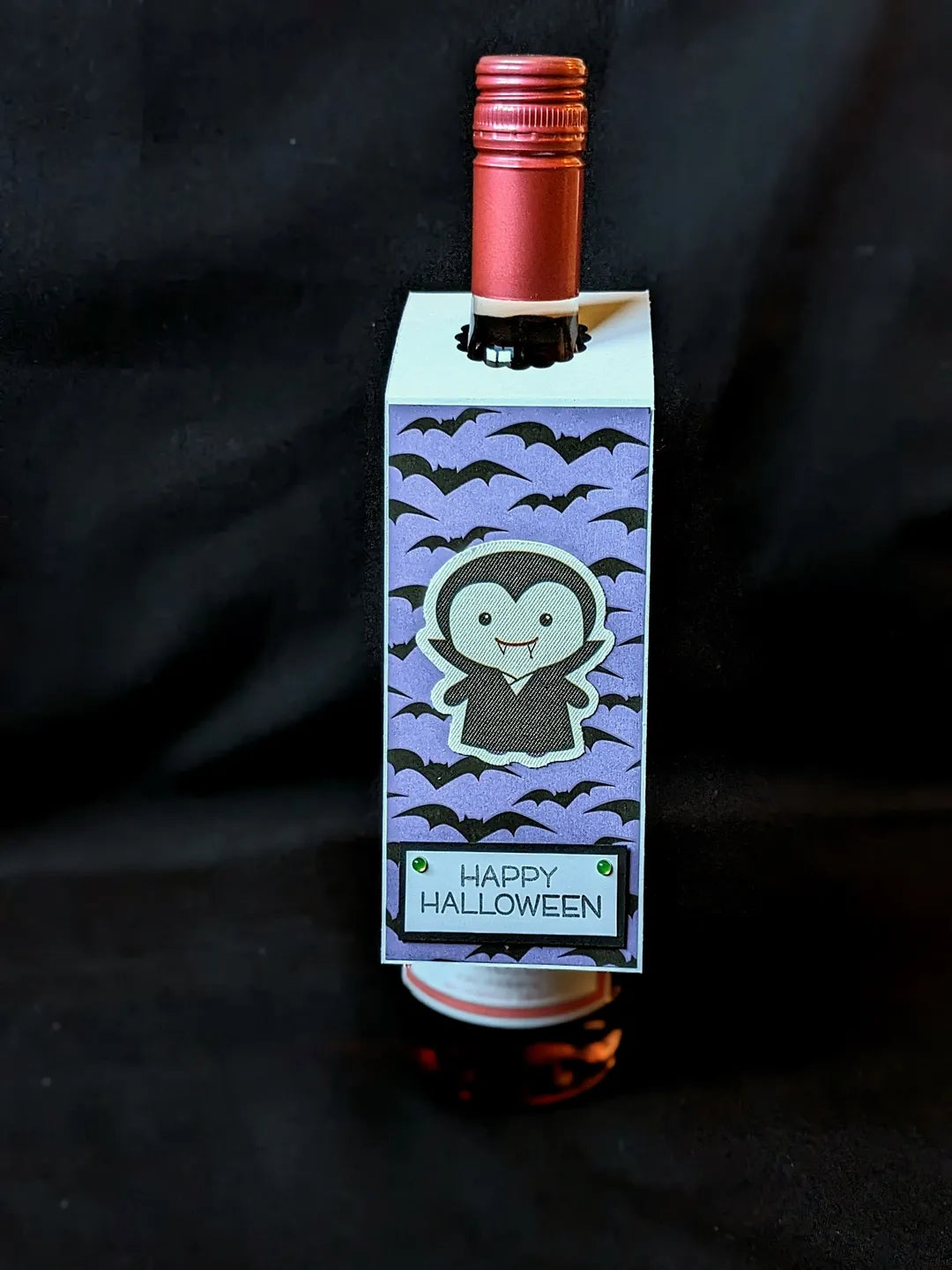 Halloween Bottle Gift Tag