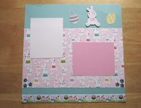 Easter Scrapbook Page