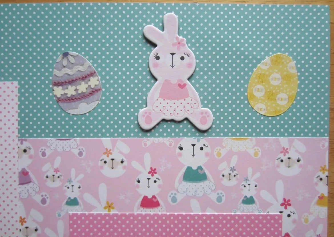 Easter Scrapbook Page