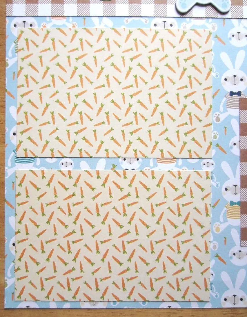 Easter Scrapbook Page